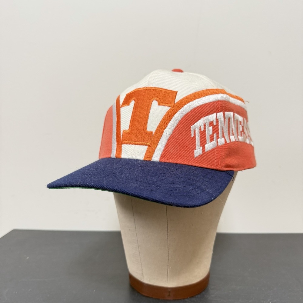 Vintage Tennessee Volunteers Hat Twins Enterprise 90s Spellout Sweep Vols Cap
